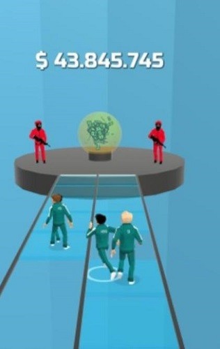 鱿鱼游戏奔跑